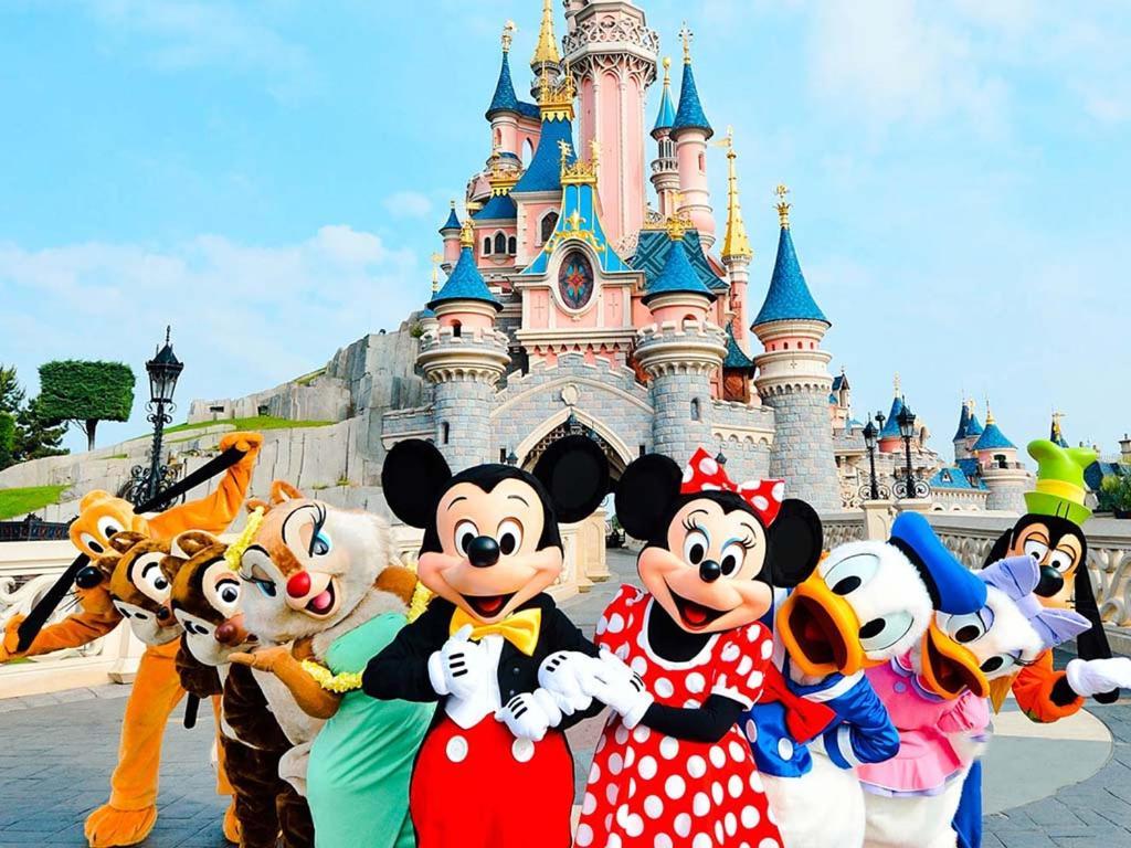 Sesame Duplex Disneyland Paris Netflix 6 Personnes Et 1 Bebe Avec Parking Apartment Bailly-Romainvilliers Exterior photo